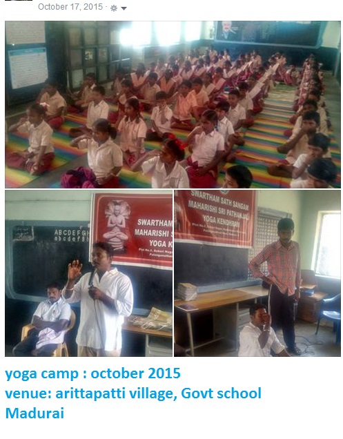 yoga camp 2015 october